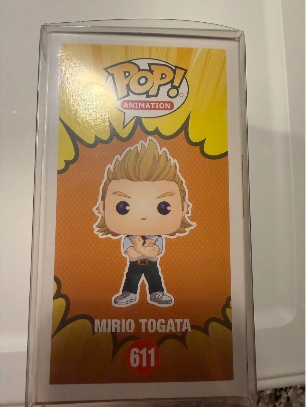 Funko Pop! My Hero Academia Mirio Togata #611 CC Exclusive Protector